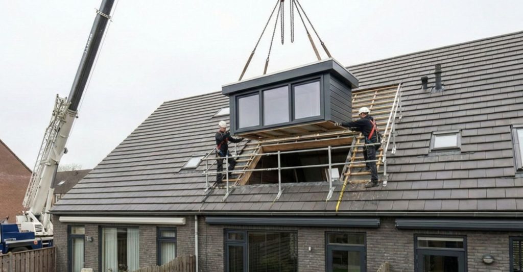 Dakkapel in Almere - Prefab dakkapel